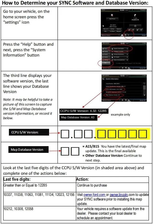 NEW 2025 FORD LINCOLN A15 NAVIGATION SD CARD GPS SYNC LATEST UPDATE USA/CAN - Image 3 of 4