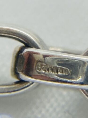 Tiffany & Co Donut Sterling Silver 925 Germany Bracelet 7" - Picture 7 of 10