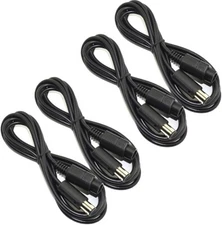 4X 6ft Wii/Gamecube Extension Cables for Nintendo Wii Gamecube GCN (4 Pack)