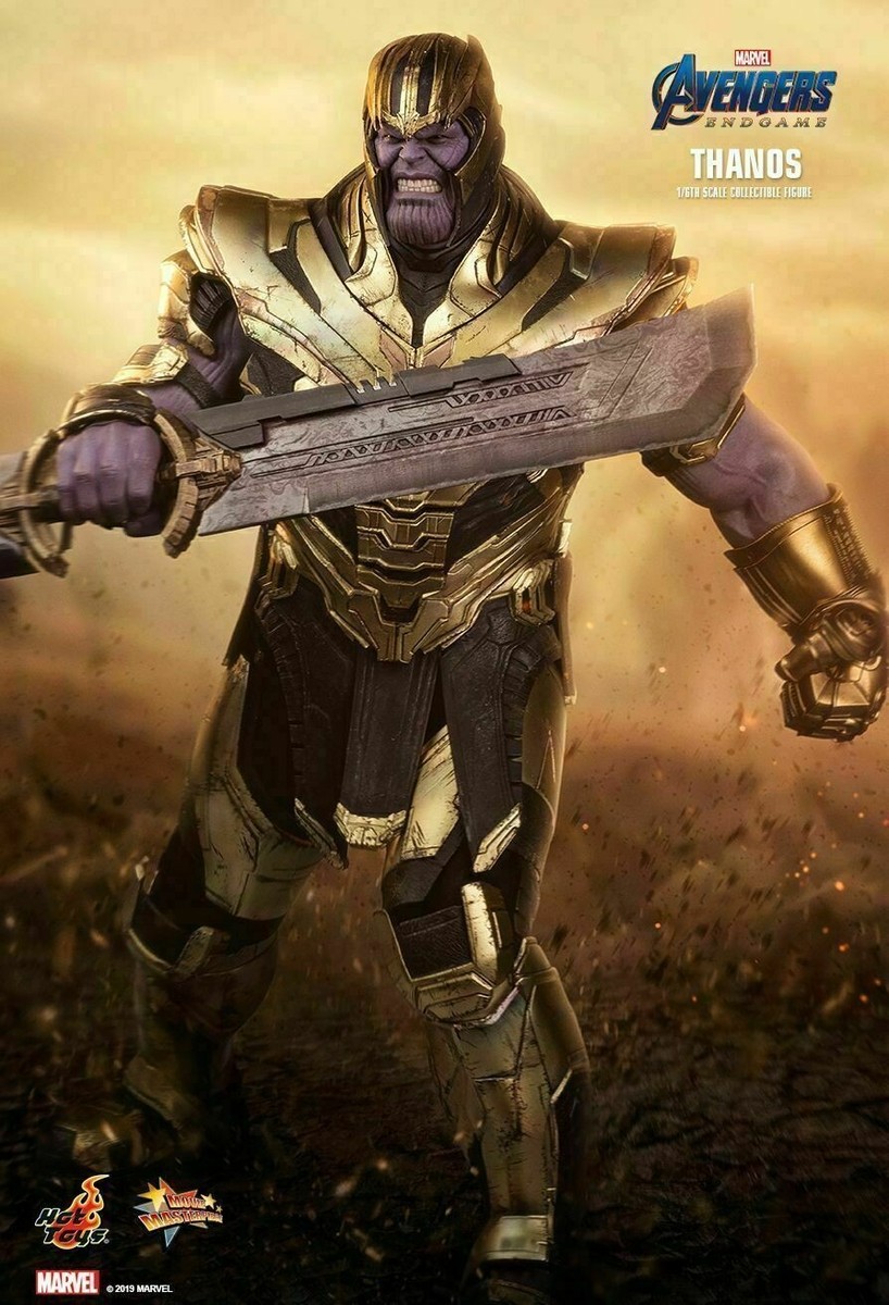 NEW Hot Toys MMS529 Avengers: Endgame 1/6 Thanos Figure IN NEW Hot Toys MMS529 Avengers: Endgame 1/6 Thanos Figure IN