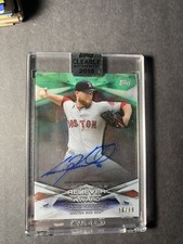 2018 Topps Clearly Authentic Craig Kimbrel #16/99