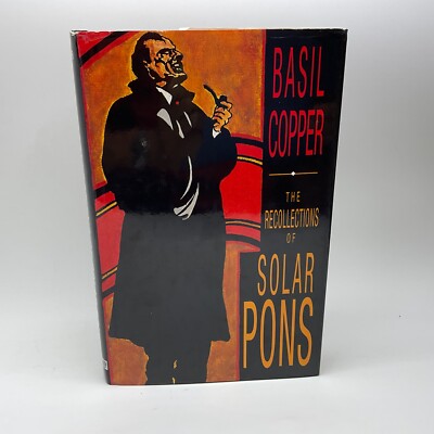 Recollections of Solar Pons by Basil Copper First Edition/1st Pr Hardcover