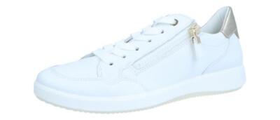 ara Damen Halbschuh/Sneaker Roma WEISS,PLATIN (Weiß) 12-23901-04