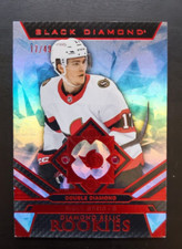 2023-24 UD Black Diamond Ridly Greig Double Diamond Relic Rookie 17/49 Senators