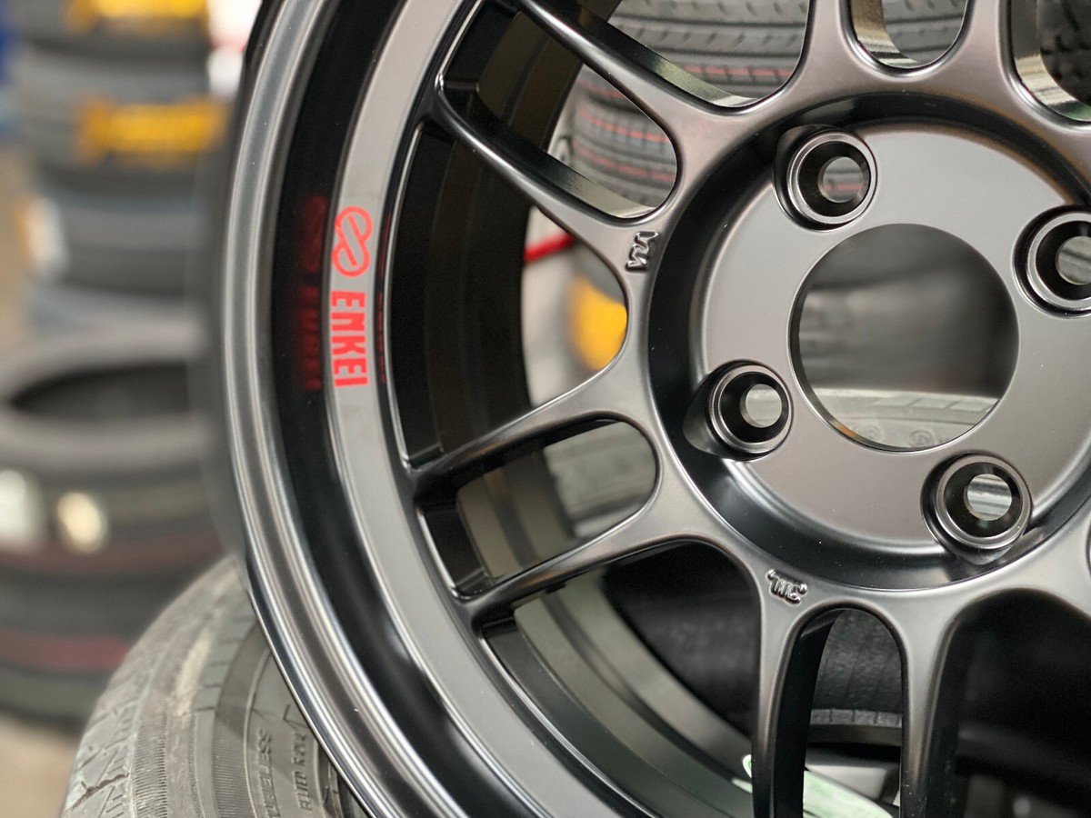 ENKEI RPF1 15インチ 7J +41 マットブラック Enkei Racing RPF1 Black 15x7