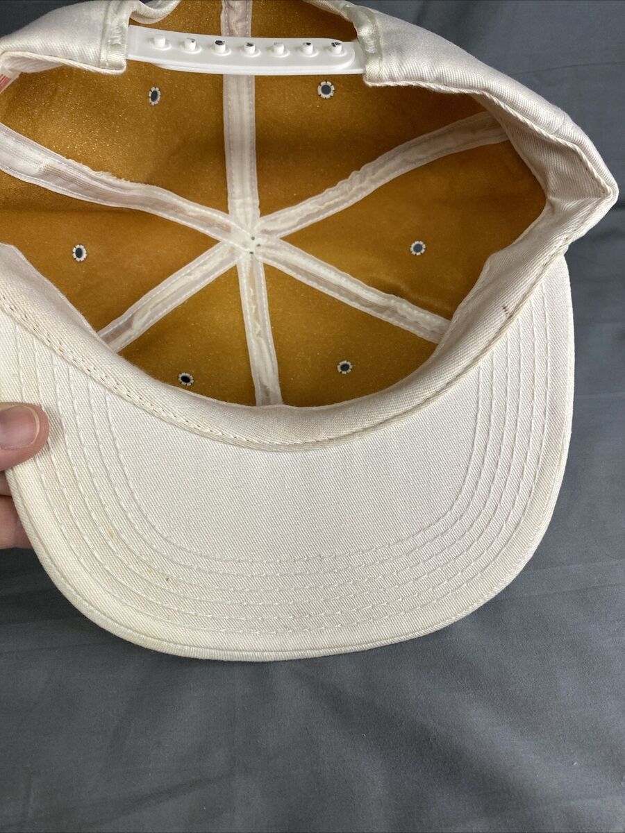 Vintage CAT Snapback Trucker Hat White Patch Cap USA 80's 90 Vintage CAT Snapback Trucker Hat White Patch Cap USA 80's 90