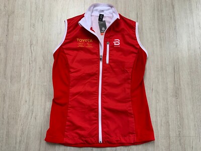 Bjorn Daehlie Langlaufjacke Training Weste Skiweste Ski Vest Biathlon Damen L