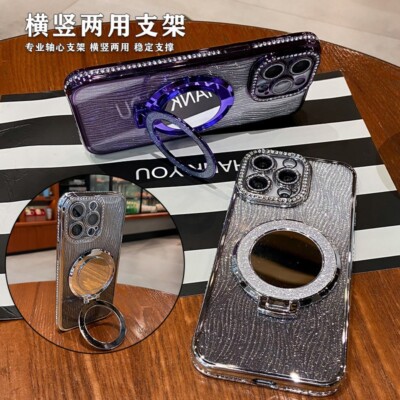 Custodia Glitter Diamante Antiurto Per IPhone: Compatibile Con 11/12/13/14/15/16/17/16e/Air