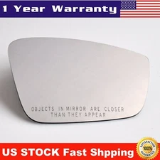 Mirror Glass Passenger Side for 2011-2019 Volkswagen VW Passat Jetta Beetle