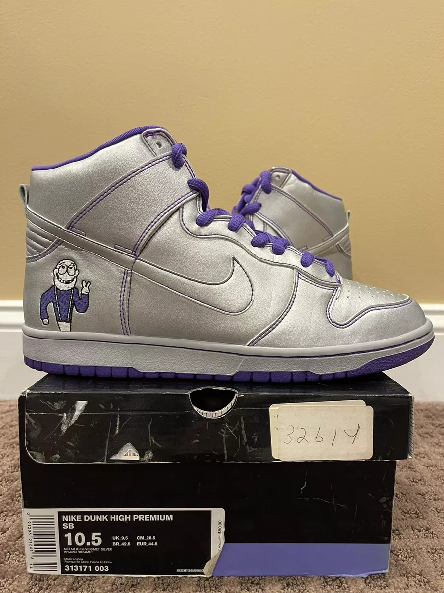 Nike Dunk High Premium SB Dinosaur Jr 2007 size 10.5