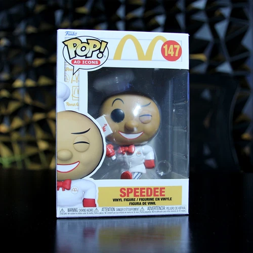 Funko Pop! Ad Icons: Speedee #147 + Protector + Mystery Pop!