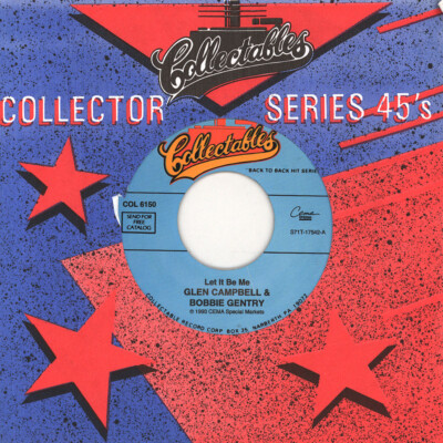 Glen Campbell & Jody Miller - Let It Be Me (Vinyl 7'' - 2020 - US - Original)