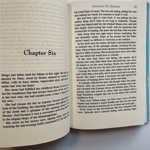 Daring to Dream -hardcover by Nora Roberts 1996 1st edition Vintage Jove Romance - Picture 15 of 17