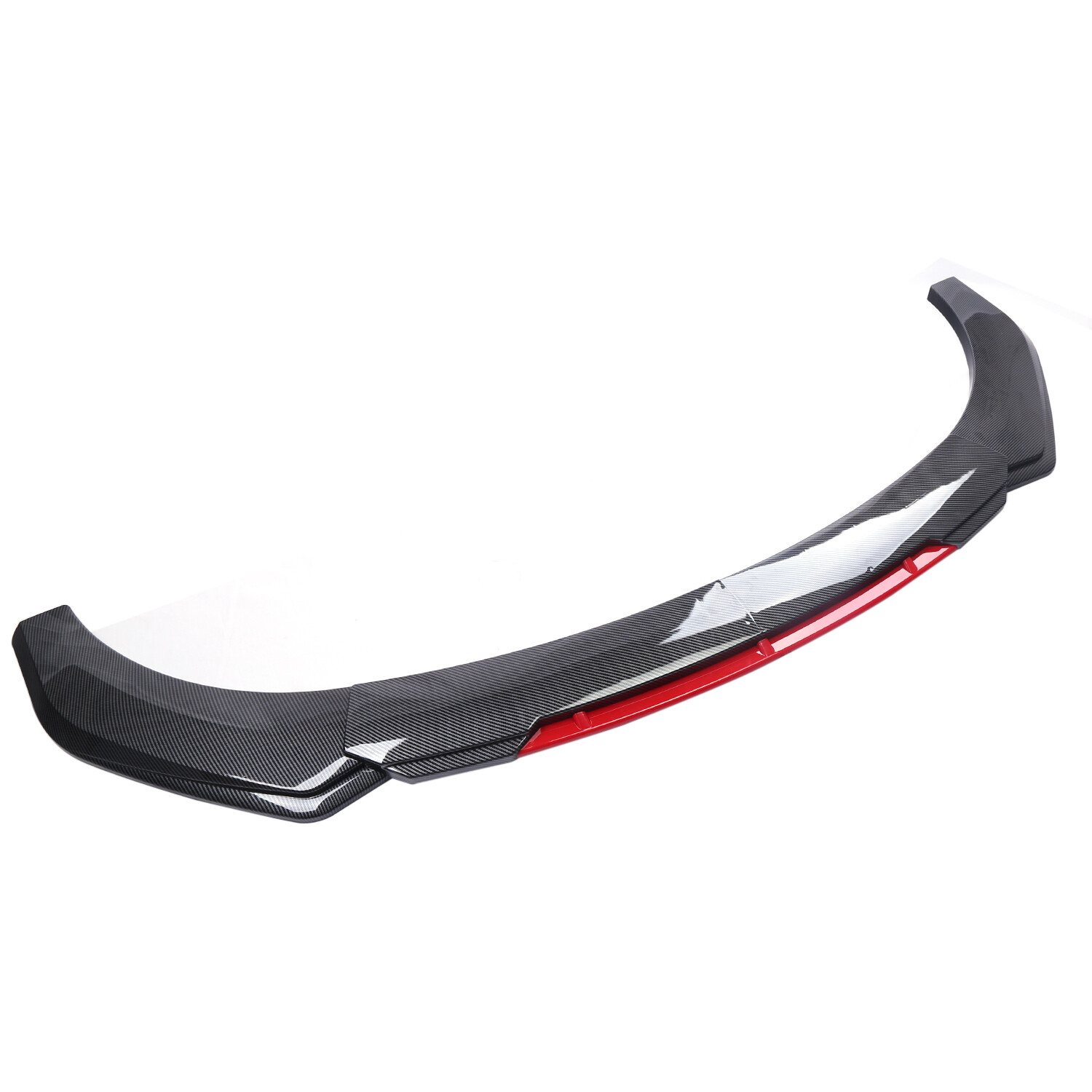 For Bentley Front Bumper Lip Spoiler Splitter+Strut Rods Carbon Fiber
