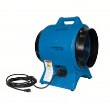 AMERIC VAF3000A Confined Space Fan,Blue,12" W 21YC19