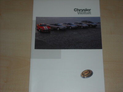 61443) Chrysler Viper - Neon - Stratus - Voyager Prospekt 08/1997