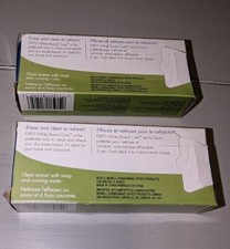 2 Packages Expo White Board Care Eraser 1 Count Each NEW
