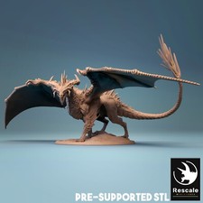 Black Dragons by Rescale Miniatures D D DnD Print on Demand