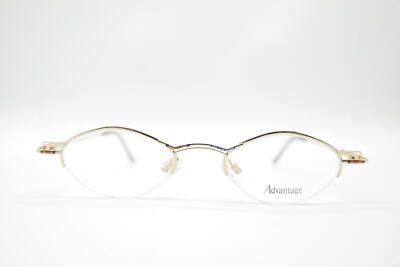 Advantage 8079-135 Gold Mehrfarbig halbrand Brille Brillengestell eyeglasses Neu