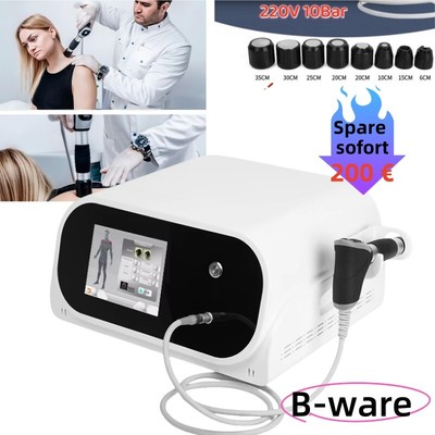 ED Shockwave Therapy Pro mit 8 Probe Stoßwellen Extrakorporale 10 Bar B-Ware