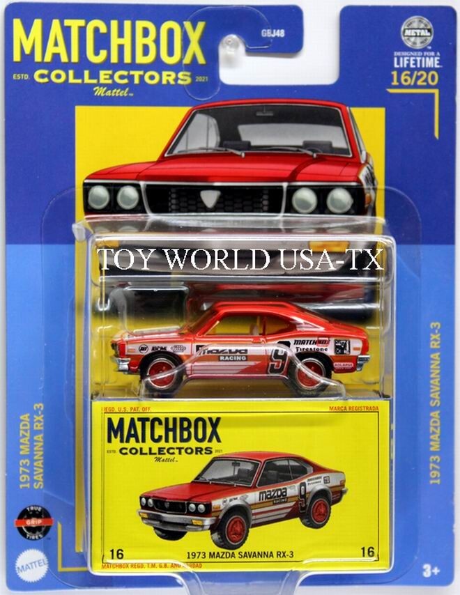 2024 Matchbox Collectors Series #16 1973 Mazda Savanna RX-3