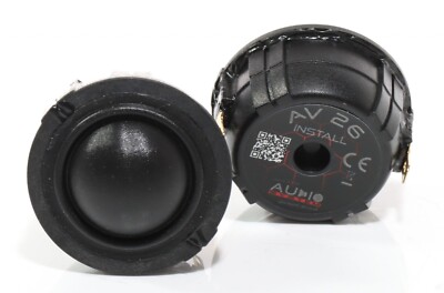 Audio System AV 26 Install Lautsprecher 26 mm Hochtöner 4 Ohm 90W PAAR