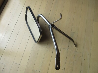 Vintage Mopar GM Ford Truck West Coast Style Stainless Mirror Left or Right