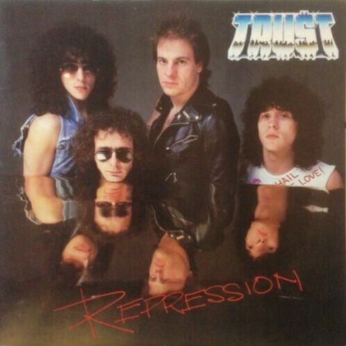 TRUST - Repression 2016 German Red Vinyl LP New