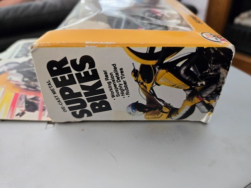Vintage Toy 1982 Super Bikes With Packaging Intex Recreation - Picture 5 of 8