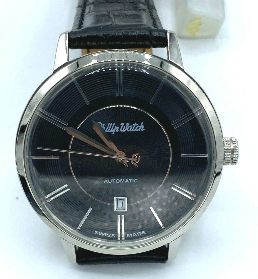 Philip watch deals automatico pelle