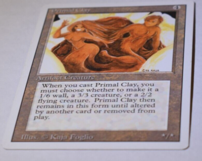best revised mtg cards Primal Clay Revised Artifact Rare MAGIC THE GATHERING MTG CARD BEST SHIP