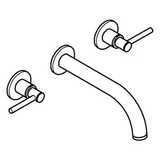 GROHE 3-hole  mixer Atrio 20662 20662DC0 supersteel