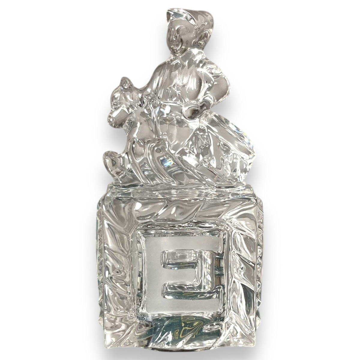 Lenox 1998 Crystal Noel Blocks Set of 4 for sale online | eBay