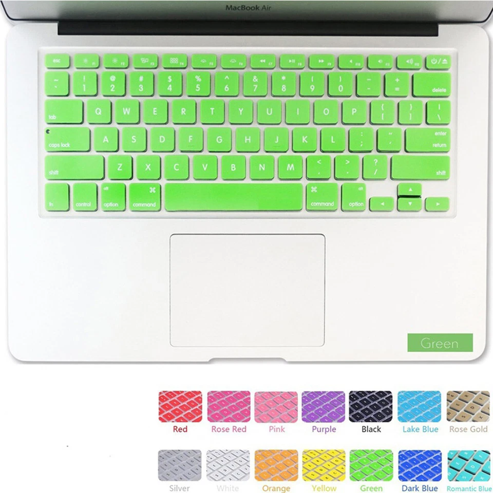 Silicone Keyboard Skin Cover Film For Apple Macbook Pro 13" 15" Retina  - Image 3 of 4