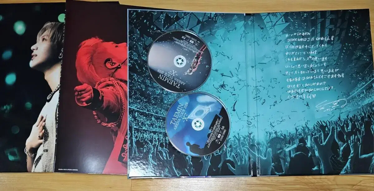 SHINee テミン ARENA TOUR 2019 X Blu-ray SHINee TAEMIN ARENA TOUR 2019 X™ FC Limited Edition 2 Blu