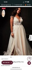 Davids Bridal Plus Size Wedding Dress