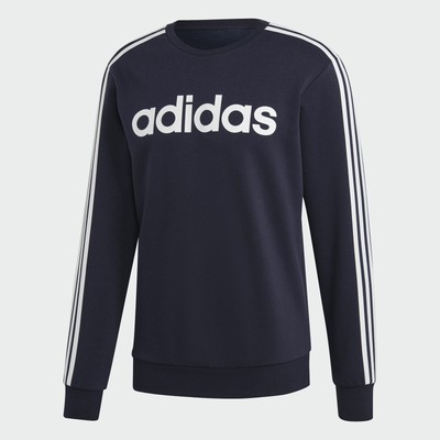 adidas originals linear logo crew sweatshirt