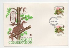 (570) GB First Day Cover 20/5/1986 - Nature Conservation - 2x34p