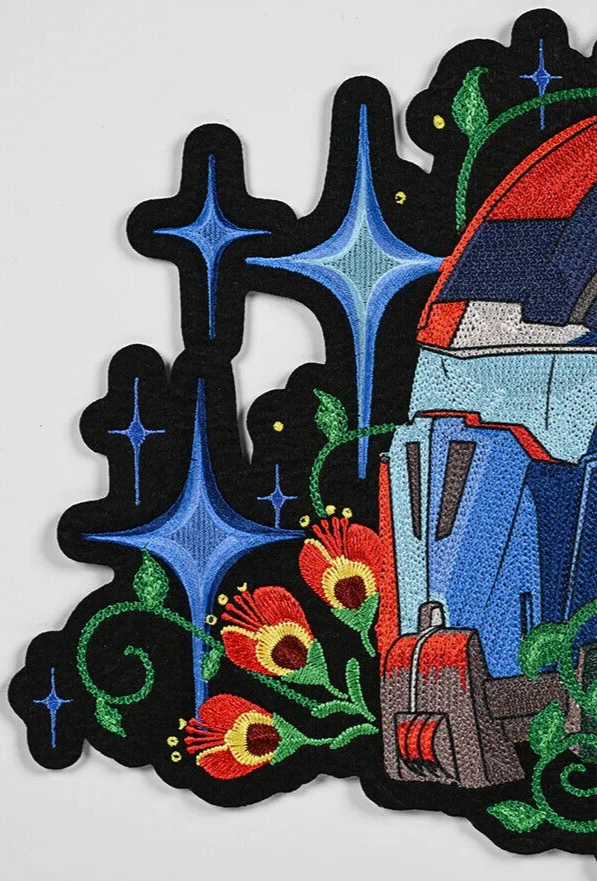 *Limited Edition* Mass Effect N7 Helm Embroidered Chain Stitched Oversized Patch - Image 3 of 4