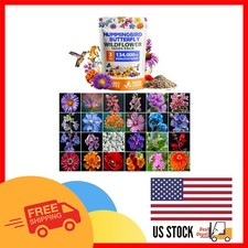 Non-GMO Wildflower Seed Mix - 3oz for Birds & Butterflies - 23 Varieties 177.55 per gallon