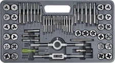 60Pcs Tap & Die Kit SAE/Metric – Thread Repair & Cutting Tool Set