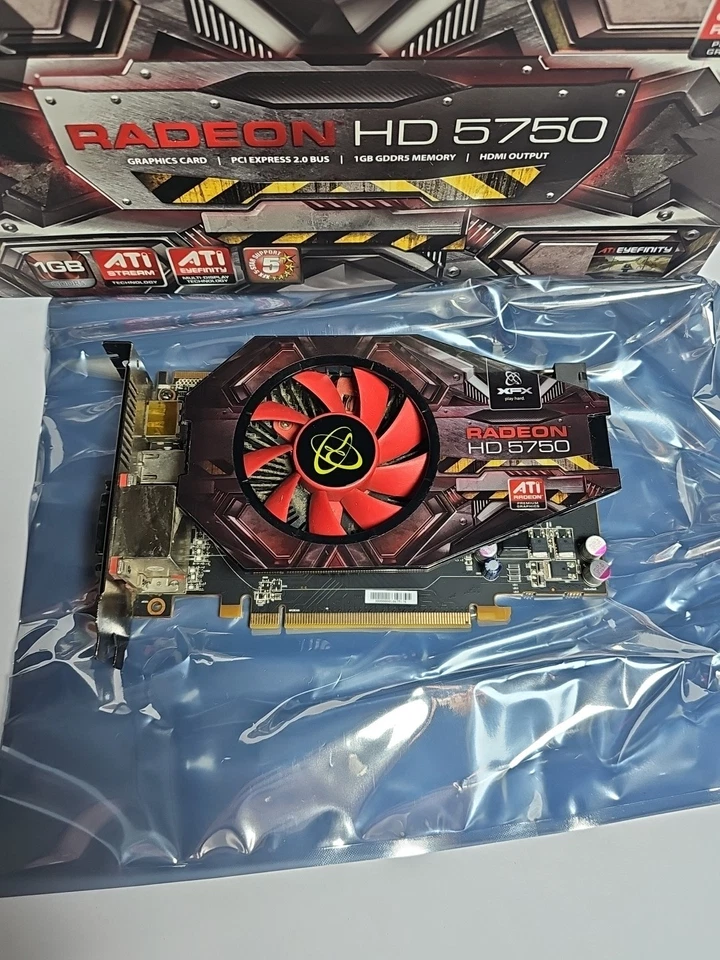 XFX ATI Radeon HD 5750 700M 1GB GDDR5 Video Card Used In Box HDMI (HD-575X-ZN) - Image 2 of 4