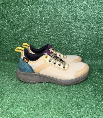 Teva Womens Size 5 Gateway Low Brown Green Running Shoes Hiking Sneakers