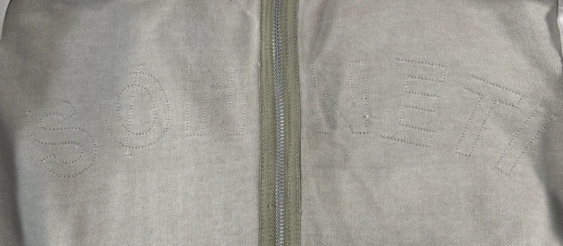SONNETI Hybrid Style Blazer 2 in 1 Beige Hooded Jacket Sz M Retro 2005 Mens Mint - product detail image 13
