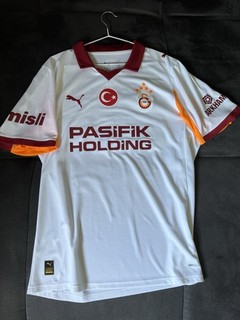 Galatasaray 2025/26 Away Authentic Puma Trikot Osimhen #45 XL CL Font Original