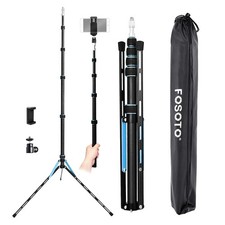 87inch Photography Tripod Light Stand Carbon Fiber Lightweight Photographic S...