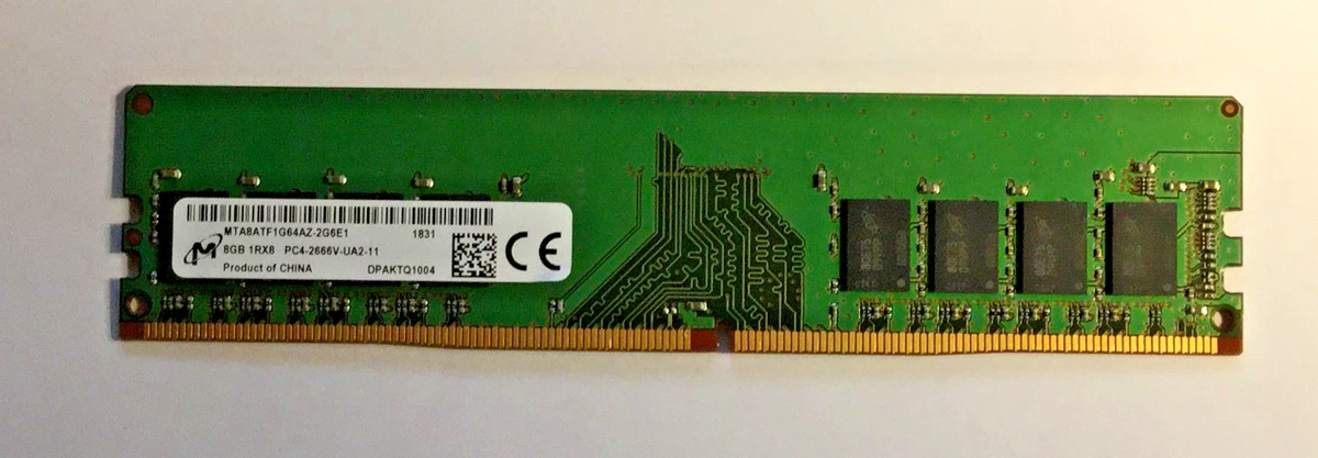 Micron DDR4-2666V (PC4-21300U) 8GB x 2本 Las mejores ofertas en Micron ordenador PC4-21300 (DDR4-2666