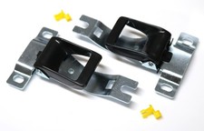 Black Inside Door Handle Pair For 1979-1983 Toyota Pickup Truck Interior