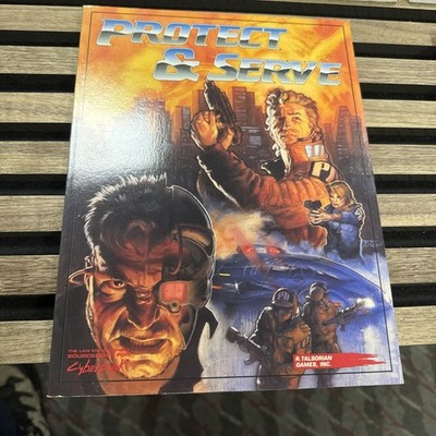 Protect & Serve CYBERPUNK R. Talsorian Sci Fi 2020 RPG Chrome