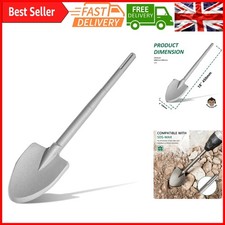 Heavy-Duty Clay Spade for Breaker 450x100MM - SDS Max Shank for Demolition & ...